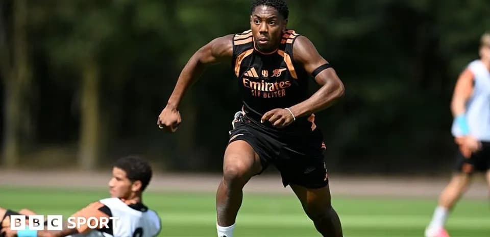 Jugador corriendo durante la sesión de entrenamiento