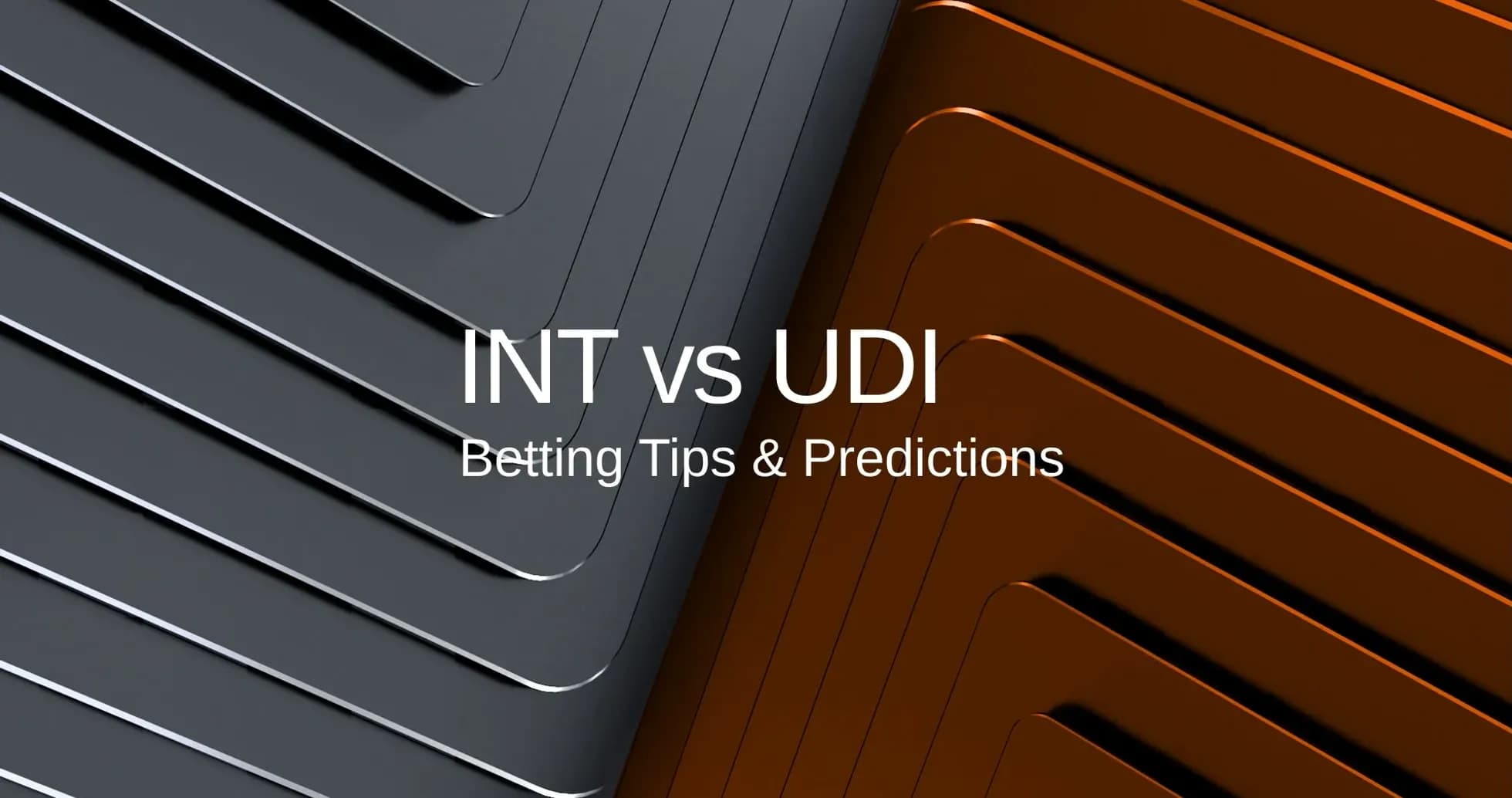 Texto sobre pronósticos de apuestas INT vs UDI