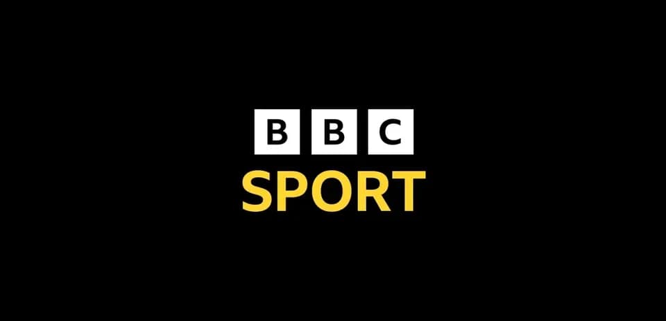 Logotipo de BBC Sport en fondo negro