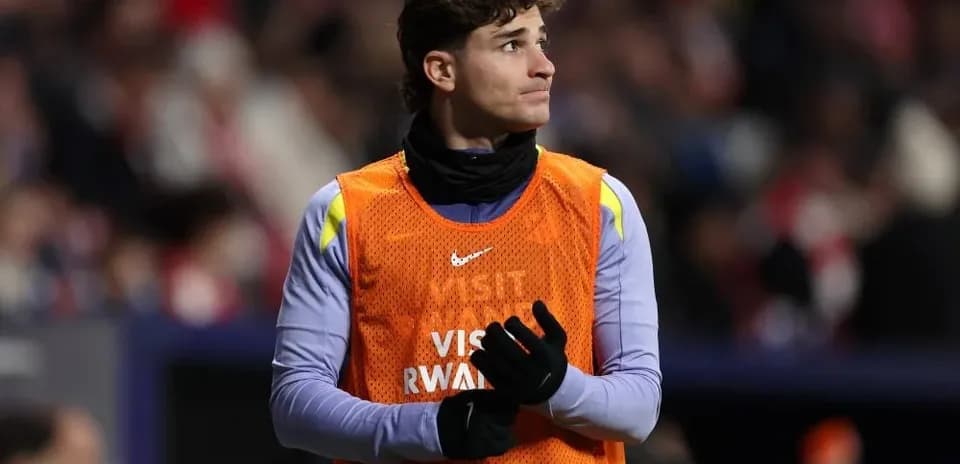 Jugador en el banquillo durante el partido