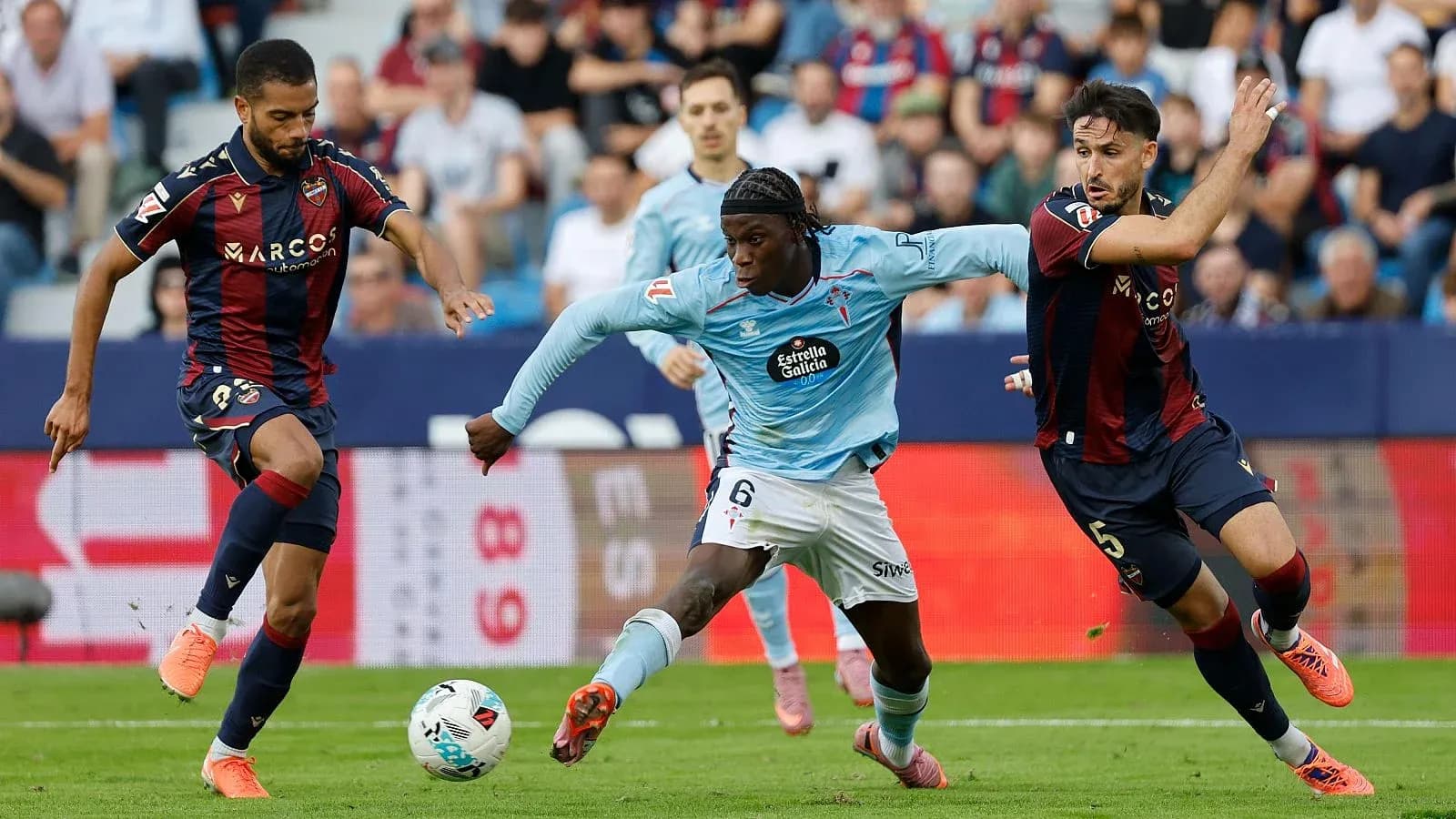 Summary of Levante vs Celta Vigo match.