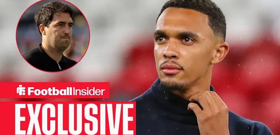 Trent Alexander-Arnold during a press event