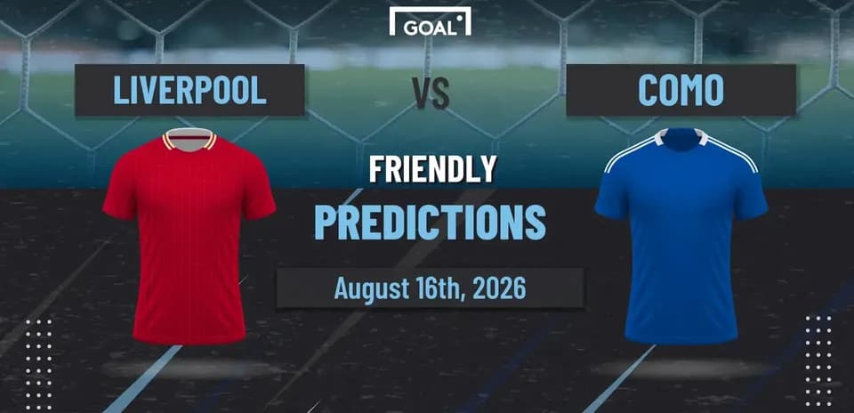 Liverpool vs Como, amistoso el 16 de agosto 2026