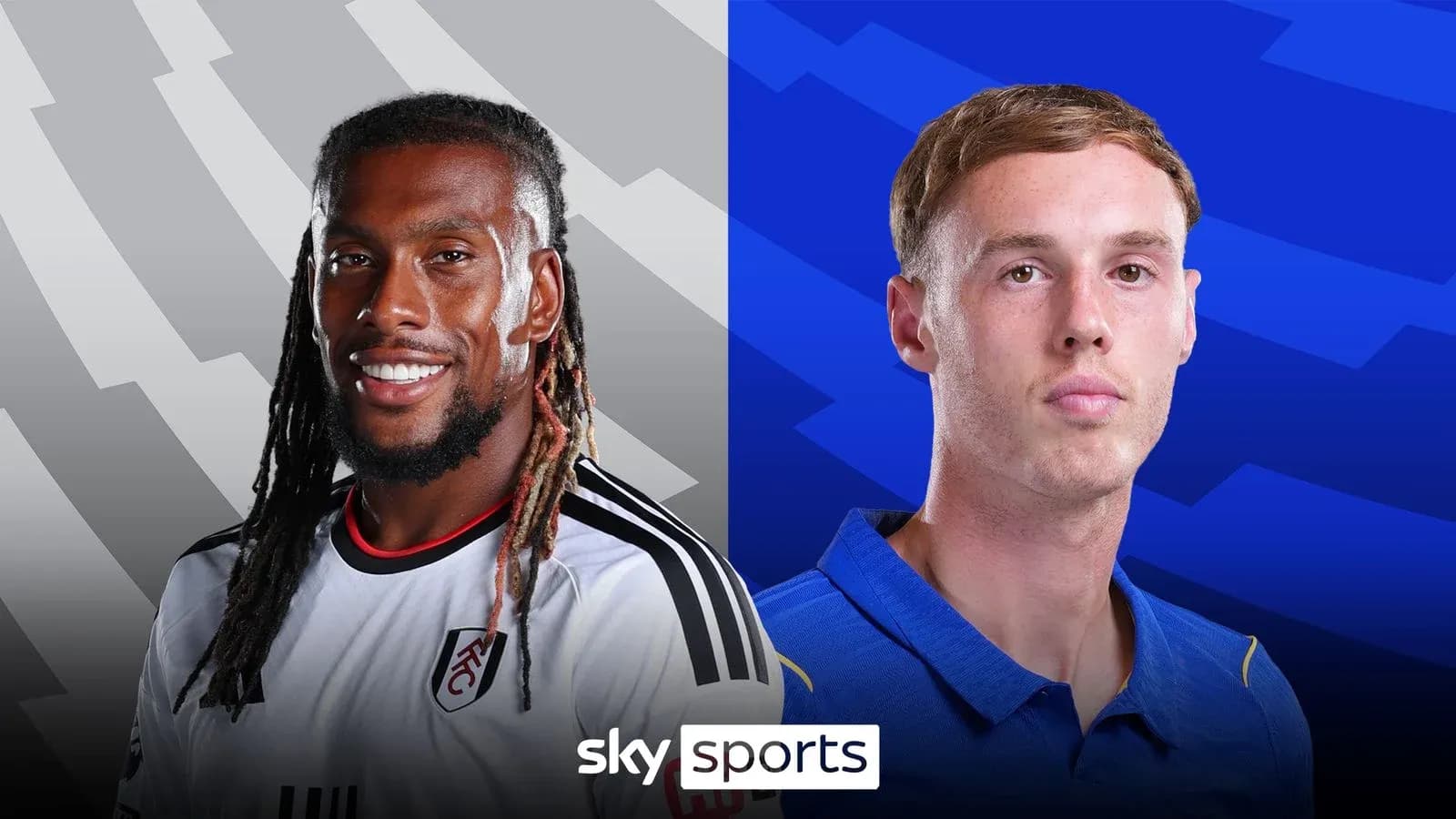 Jugadores de Fulham y Brighton en retratos individuales