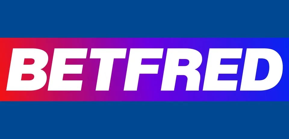 Logotipo de BETFRED sobre fondo azul
