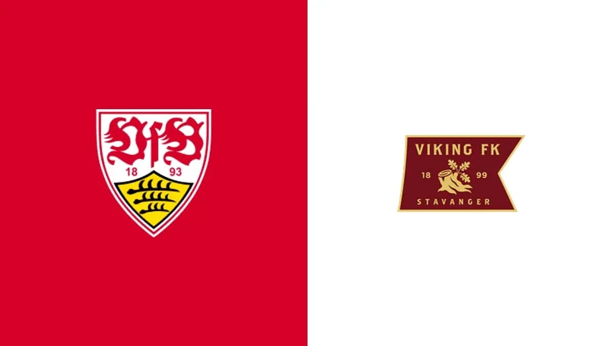 Logos de VfB Stuttgart y Viking FK