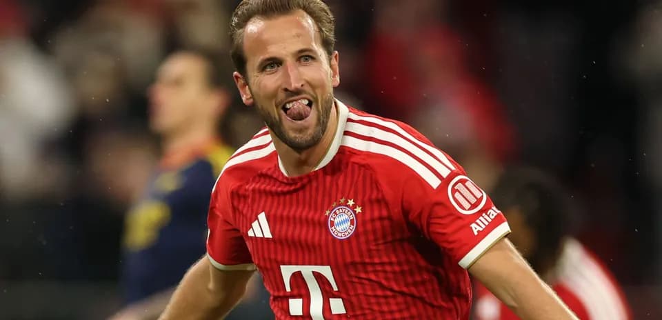 Jugador de Bayern Múnich celebrando un gol
