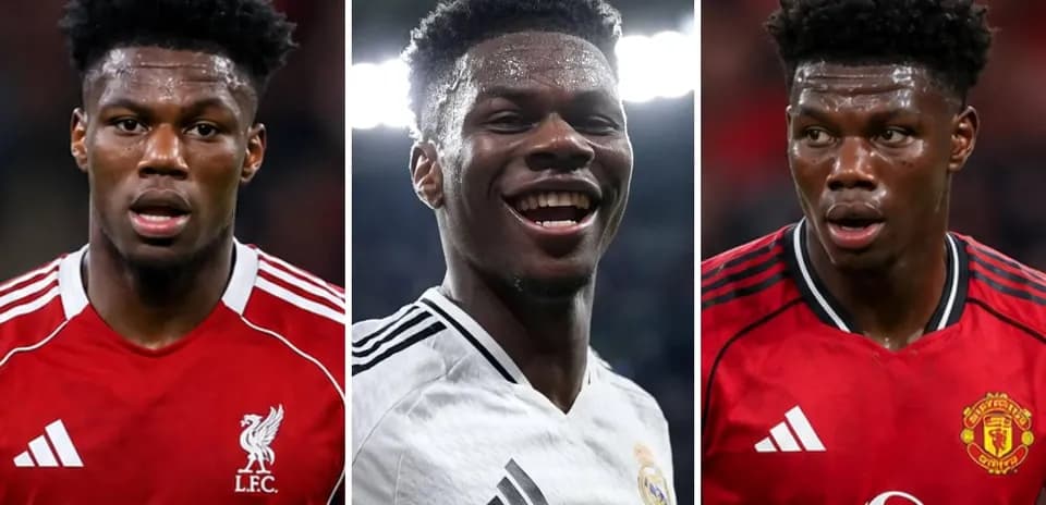 Jugador en diferentes camisetas de clubes de fútbol