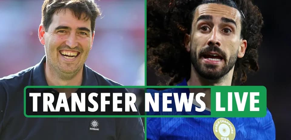Entrenador y jugador en noticias de transferencias en vivo