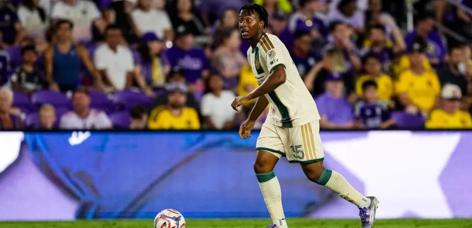 Jugador de Atlanta United FC en el partido