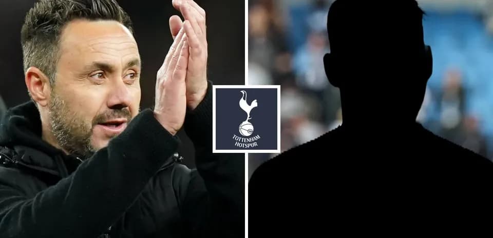 Entrenador aplaudiendo con logo de Tottenham Hotspur