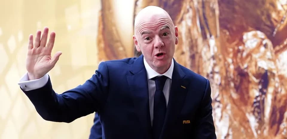 Funcionarios de FIFA durante un evento oficial