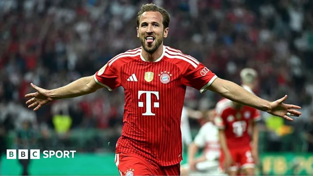 Jugador de Bayern Múnich celebrando un gol en partido