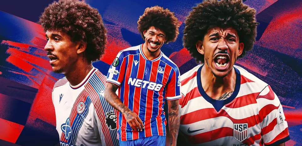 Jugador con cabello rizado en varias poses