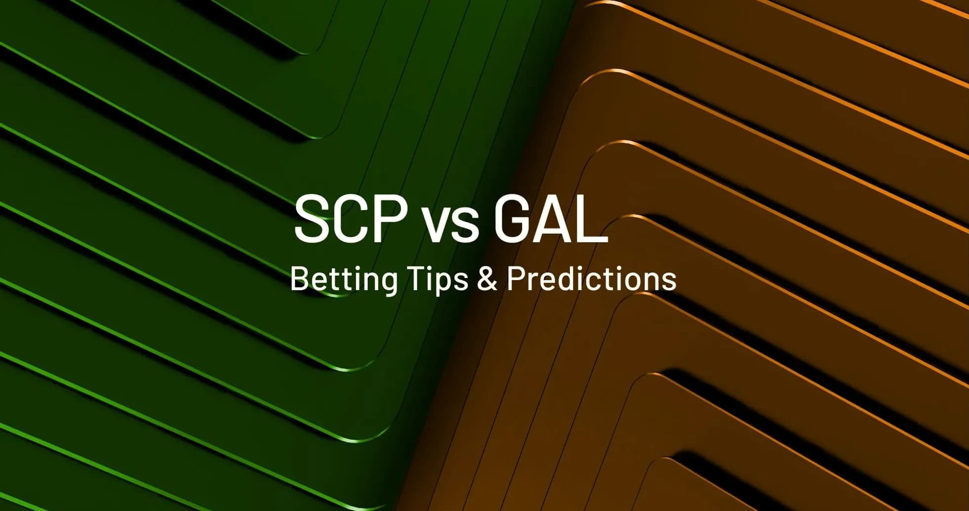 Texto sobre SCP vs GAL, consejos de apuestas
