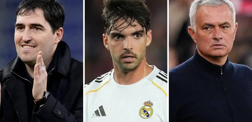 Tres personas en diferentes contextos futbolísticos