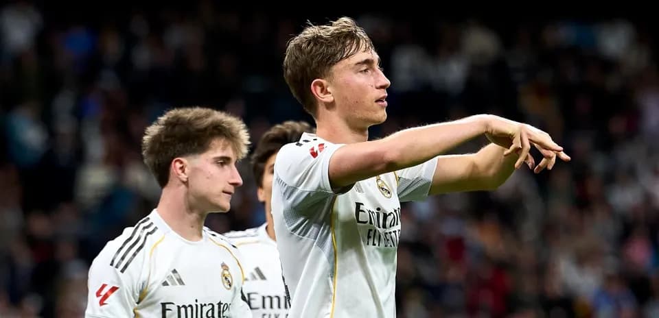 Jugadores del Real Madrid en el partido