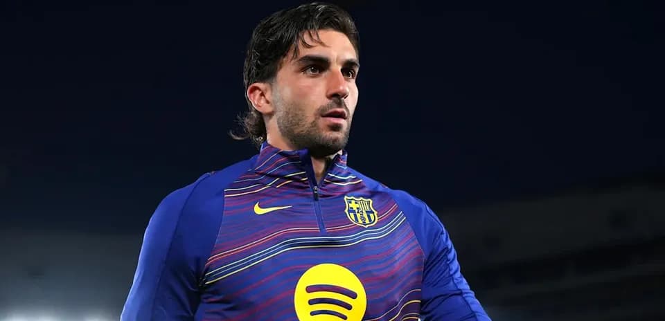 Jugador con camiseta de Barcelona antes del partido