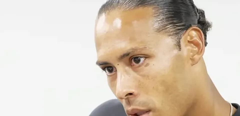 Jugador hablando en conferencia de prensa