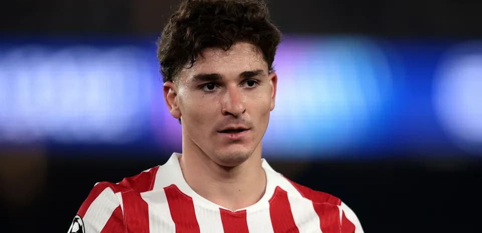 Jugador de Atlético de Madrid en acción