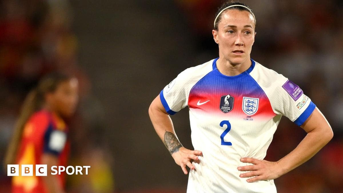 Jugadora de Inglaterra en partido contra España