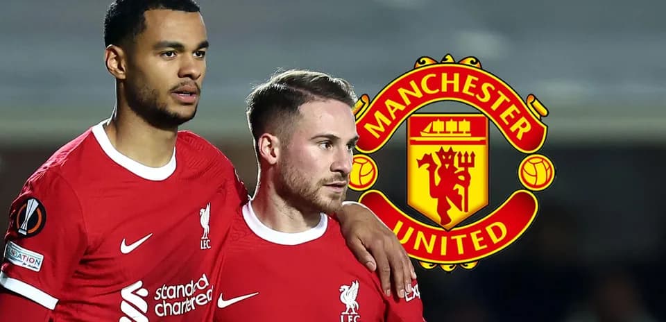 Jugadores de Liverpool celebrando con uniforme rojo