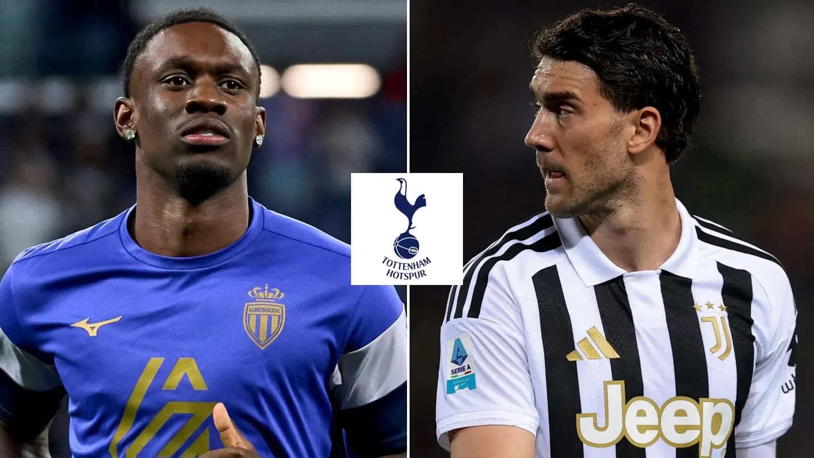 Jugadores de Mónaco y Juventus en un enfrentamiento