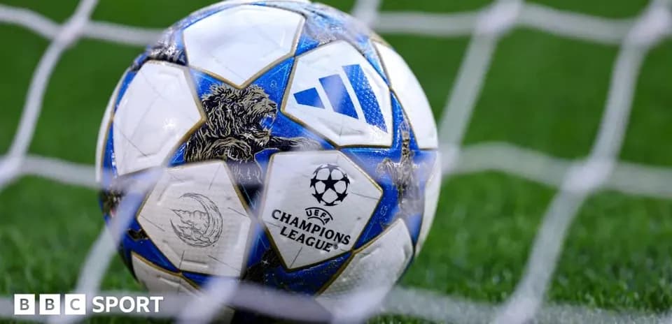 Balón de fútbol de la UEFA Champions League