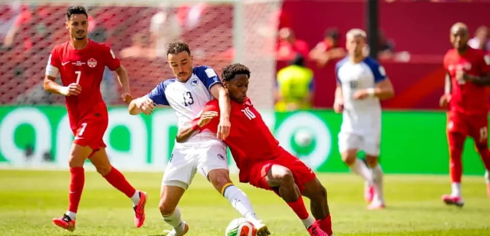 Juego entre Canadá y Bosnia y Herzegovina