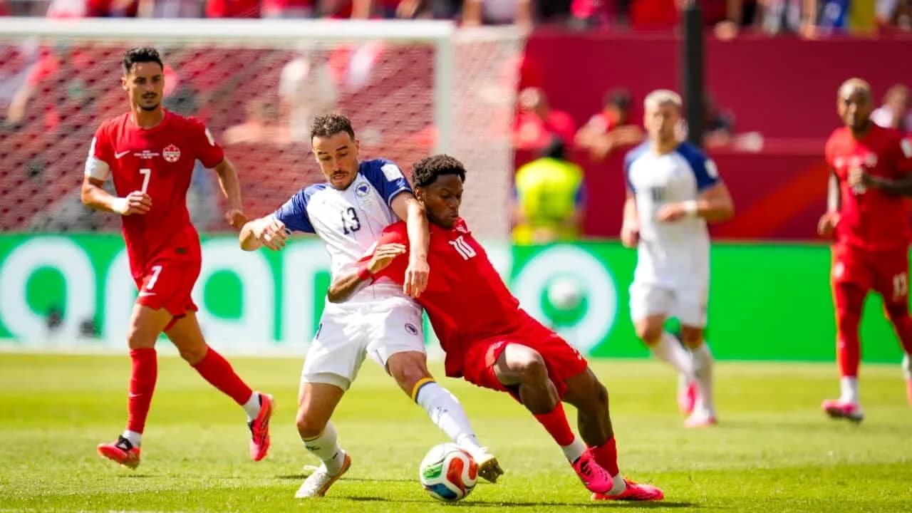 Juego entre Canadá y Bosnia y Herzegovina