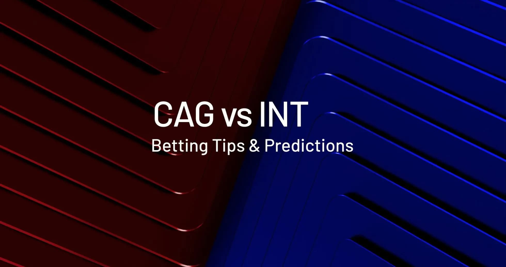 Gráfico de CAG vs INT con consejos de apuestas
