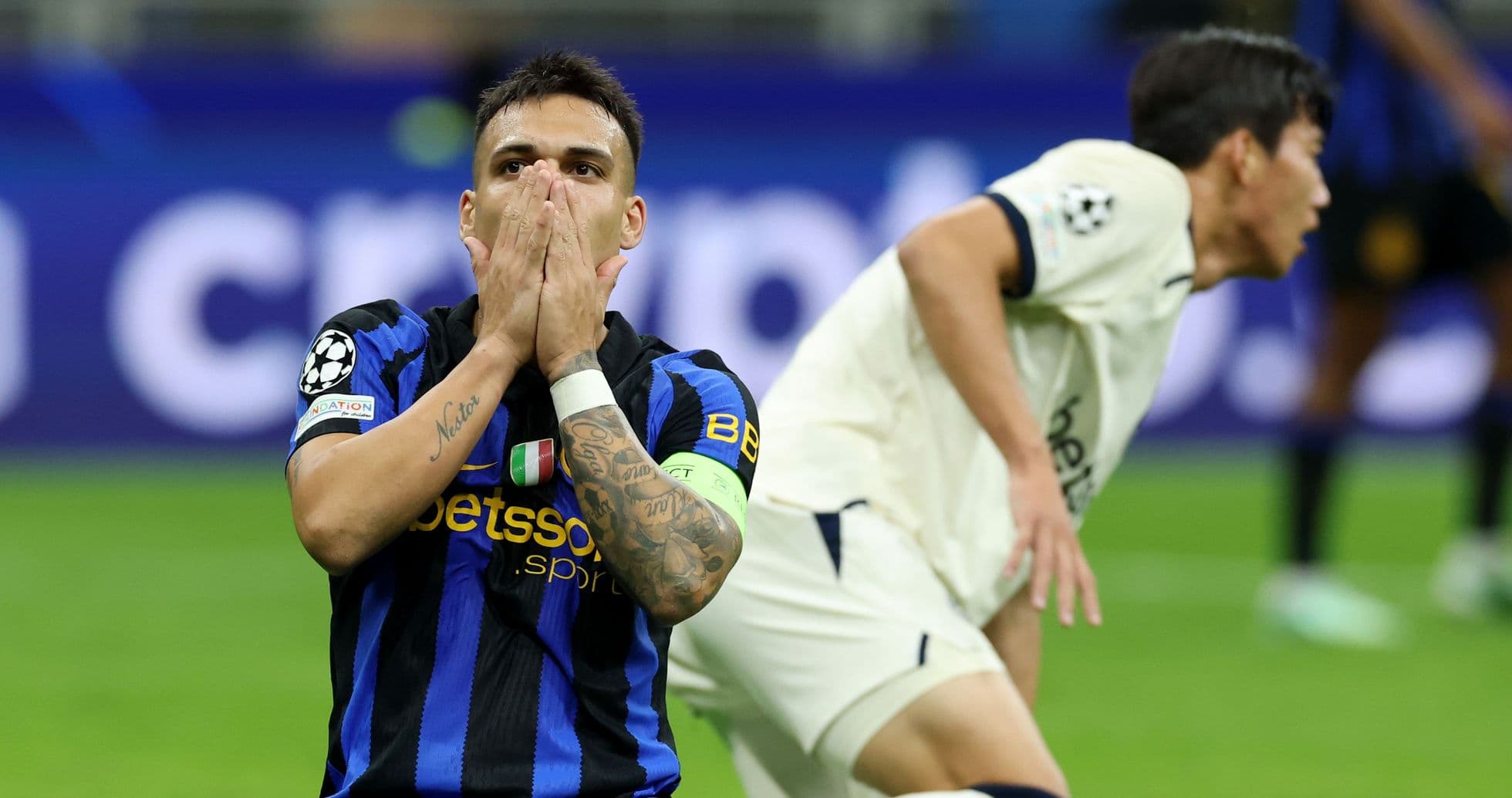 Valoraciones de jugadores del Inter vs Club Brugge: Lautaro Martínez brilla con doblete pero defensa colapsa y cede la victoria