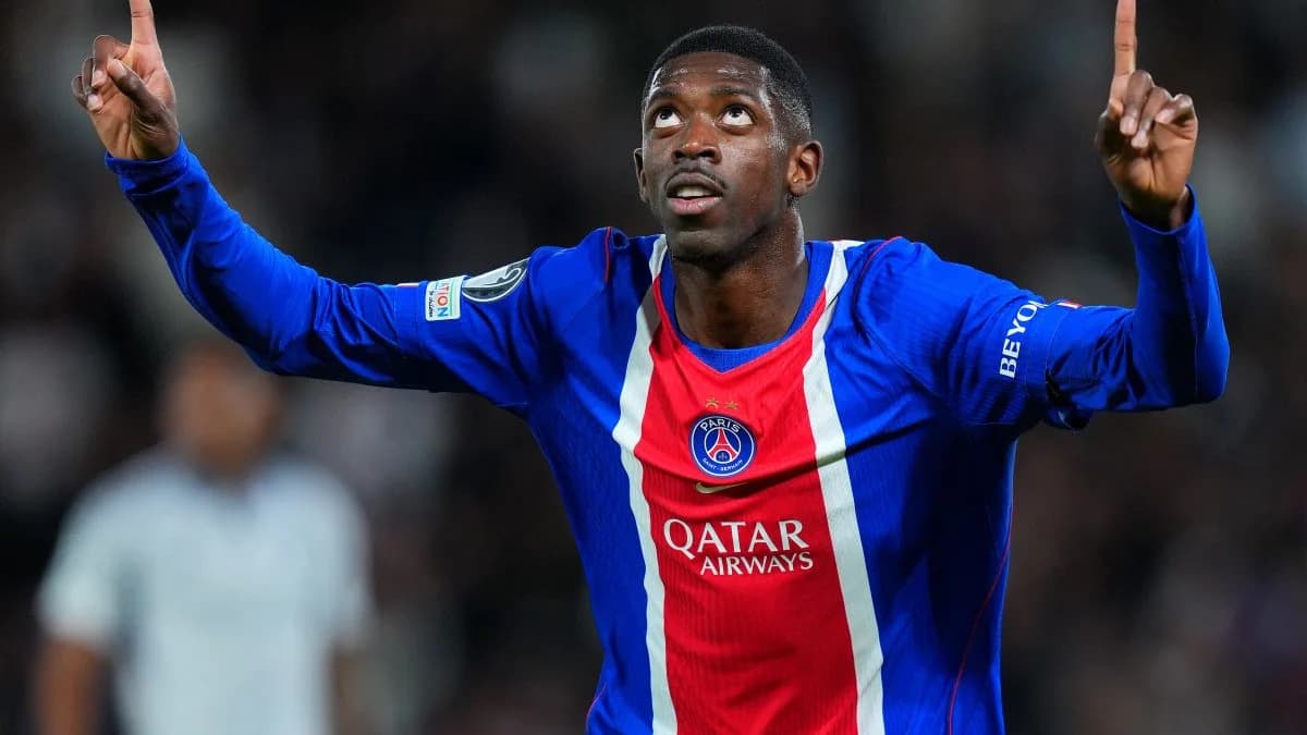 Alineación probable del PSG ante Manchester City: Dembélé y Kvaratskhelia titulares