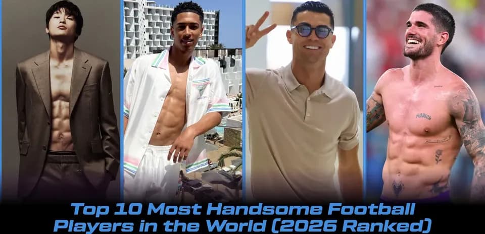 Los 10 Futbolistas Más Atractivos del Mundo en 2026