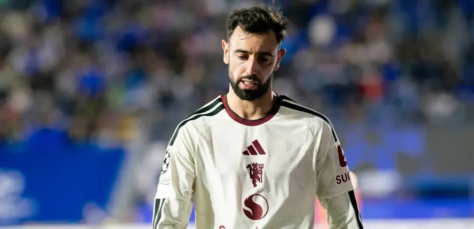 Bruno Fernandes cuestiona las tácticas de Michael Carrick tras derrota del Manchester United contra Como