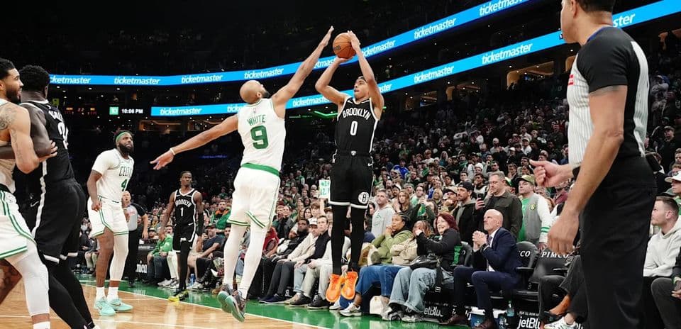Los Nets pierden una victoria que parecía segura ante los Celtics en tiempo extra, 125-124
