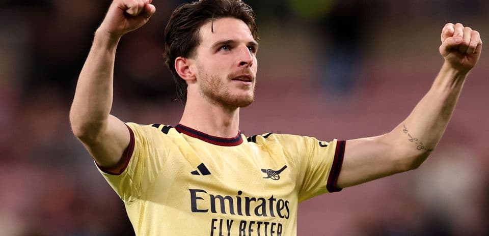 Declan Rice firmará un nuevo contrato a largo plazo con Arsenal y igualará el salario más alto del club de Bukayo Saka