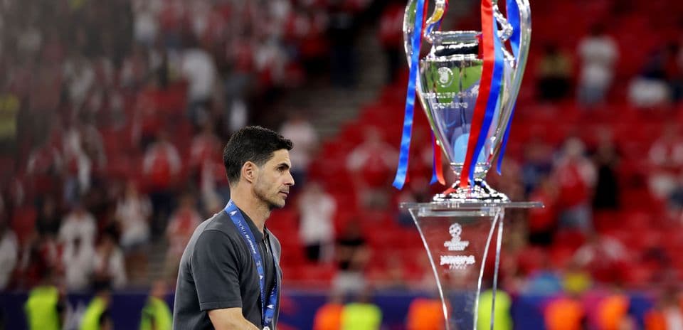 Mikel Arteta habla sobre la derrota en la final de la Champions y sus planes para el futuro con el Arsenal