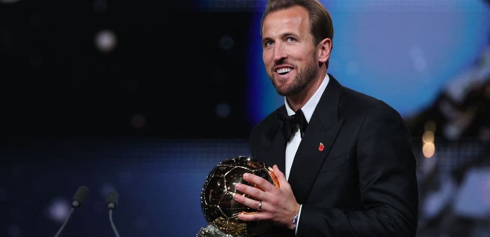 Harry Kane gana el Balón de Oro 2026 y rompe una sequía de 25 años para Inglaterra