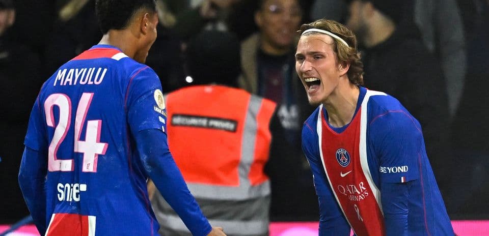 Valoraciones de jugadores del PSG ante Lyon: Mayulu y Godts marcan para asegurar el liderato