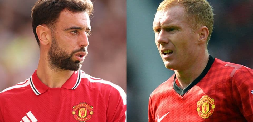 Anderson: Scholes está en otro nivel comparado con Bruno Fernandes