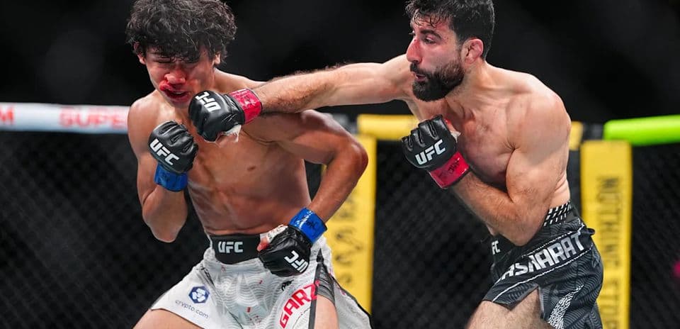 Farid Basharat, Top 10 en Peso Gallo, fuera del UFC tras cumplir contrato