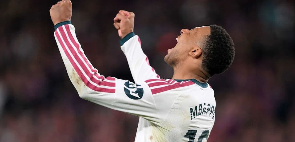 Kylian Mbappé supera récord de Cristiano Ronaldo en El Clásico