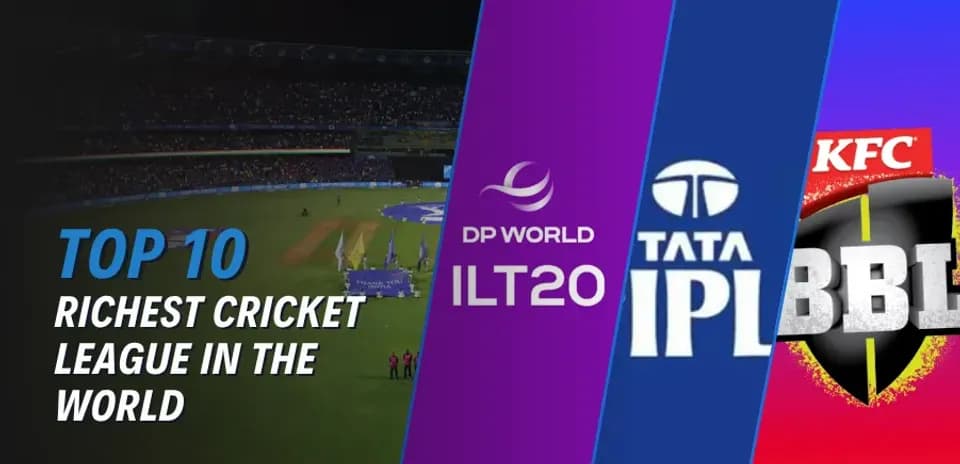 Las 10 Ligas de Cricket Más Ricas del Mundo en 2026 – IPL, ILT20, BBL y Más