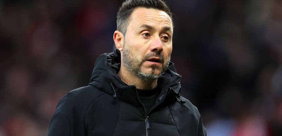 Roberto De Zerbi prohíbe móviles para unir a un Tottenham sin victorias