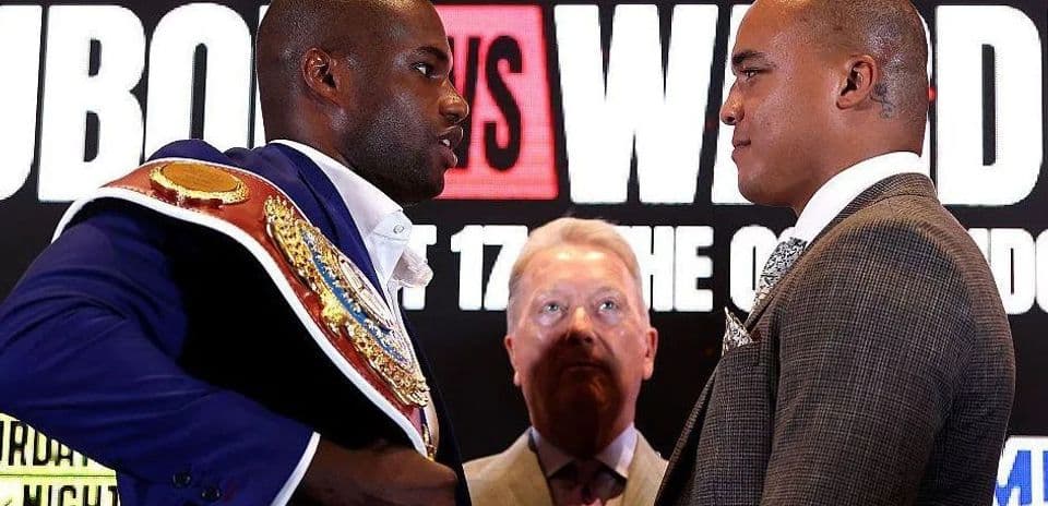 Dubois y Wardley se enfrentan en la revancha por el título mundial de peso pesado