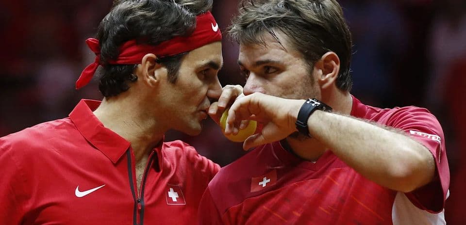 Por qué Roger Federer tuvo que aclarar sus comentarios sobre Stan Wawrinka tras una polémica en la Copa Davis