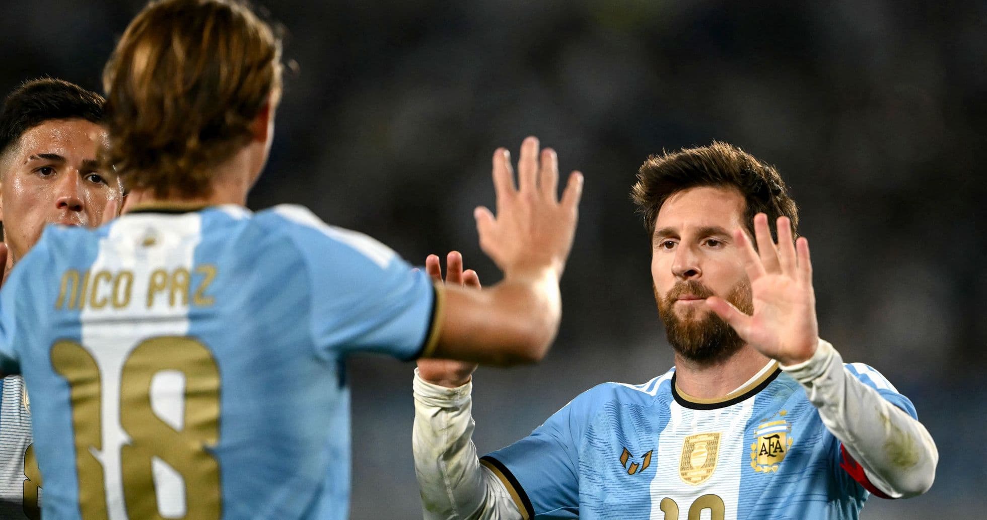 Nico Paz señalado como el posible sucesor de Lionel Messi en la camiseta número 10 de Argentina