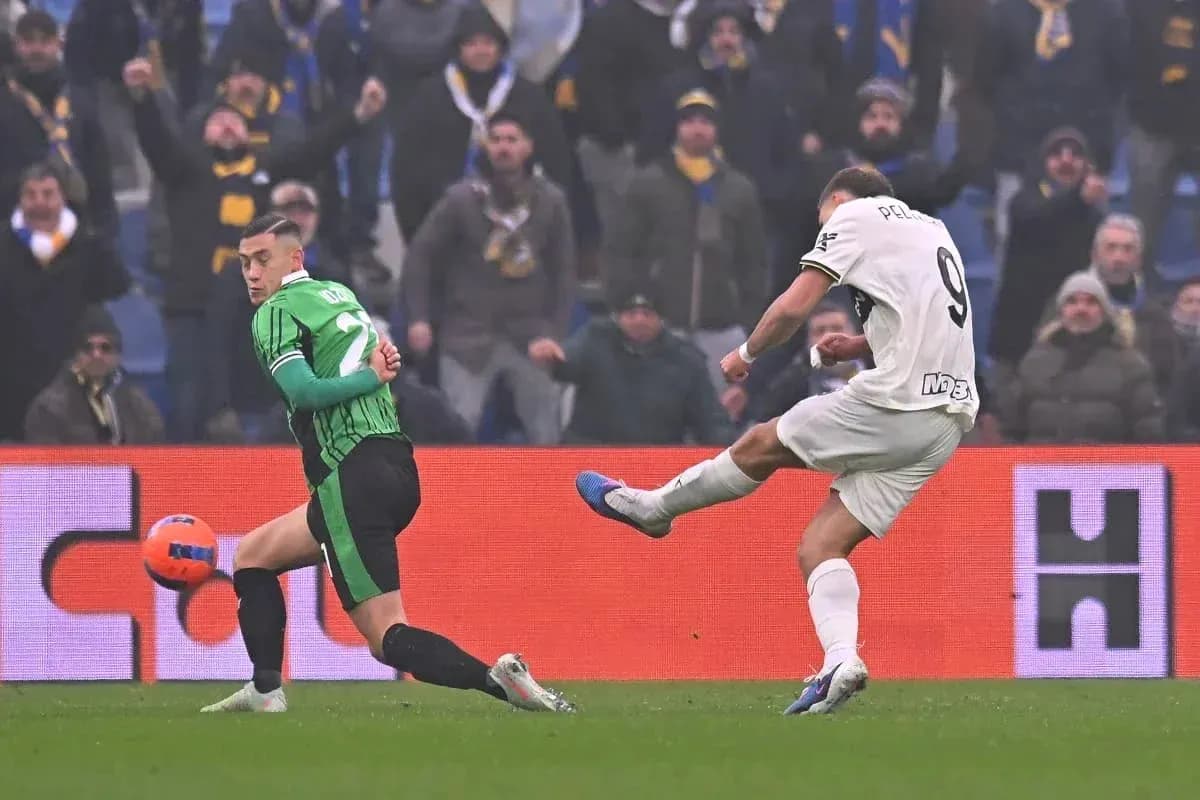 Gol de Parma contra Sassuolo en Serie A Gol de Parma contra Sassuolo en Serie A