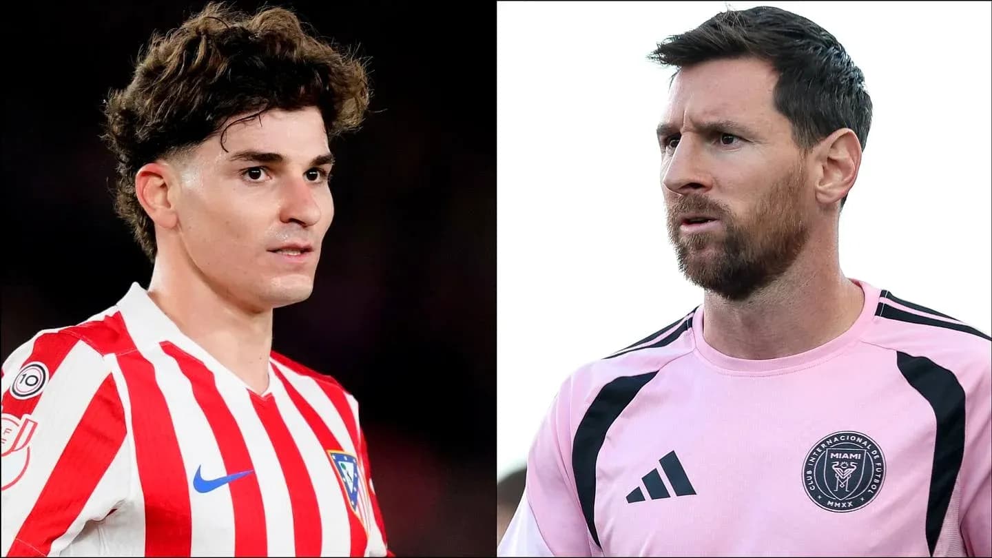 Jugadores de Atlético de Madrid y Inter Miami en retrato Jugadores de Atlético de Madrid y Inter Miami en retrato